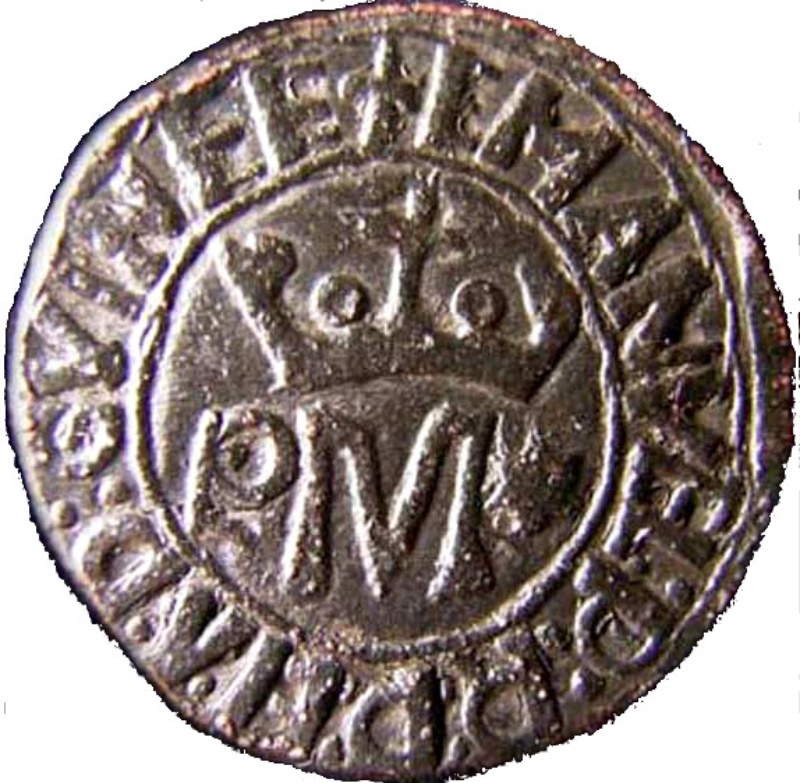 Moneda ½ (medio) Real - Manuel I (ceca de Porto) | 1511 - Anverso Anverso de ½ (medio) Real - Manuel I (ceca de Porto)