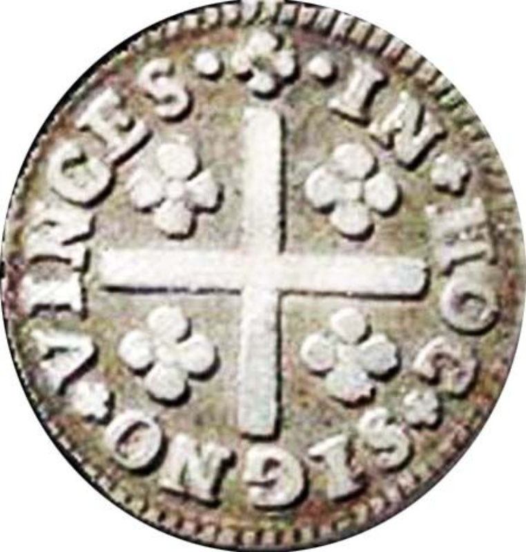 Reverso de ½ (medio) Tostão (50 Reales (Réais)) - José I