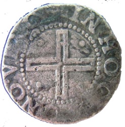 Reverso de ½ (medio) Tostão - Felipe II